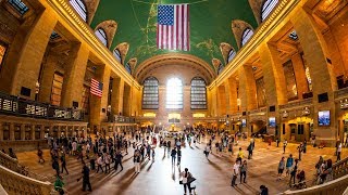 Walking Tour of Grand Central Terminal — New York City 【4K】🇺🇸 [upl. by Ramburt780]