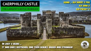 Caerphilly Castle  The Largest in Wales 2nd in Britain [upl. by Ahseyd]