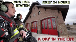 First 24 Hours in a New Fire Station  A Day in the Life [upl. by So]