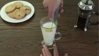 Aerolatte  The Original Steam Free Milk Frother [upl. by Crescentia]