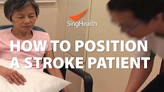 How To Position A Stroke Patient [upl. by Adnorehs859]