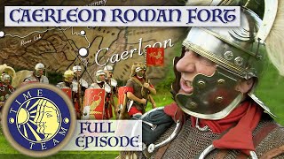 Caerleon Roman Legion Fort In Wales  Time Team [upl. by Ardnikat]