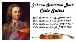 Johann Sebastian Bach  Cello suites in 432 Hz great for reading or studying [upl. by Simaj342]